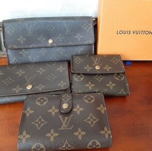Louis Vuitton wallets.....
